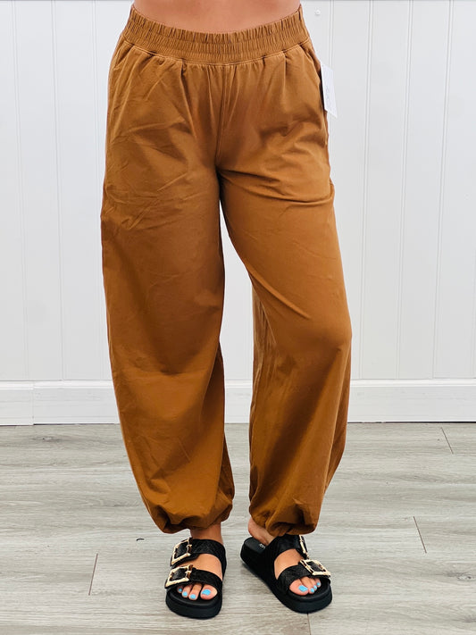 Walnut Mineral Washed Jogger Pants (Reg.)