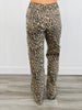 Leopard Print Wide Leg Pants (Reg. and Plus)