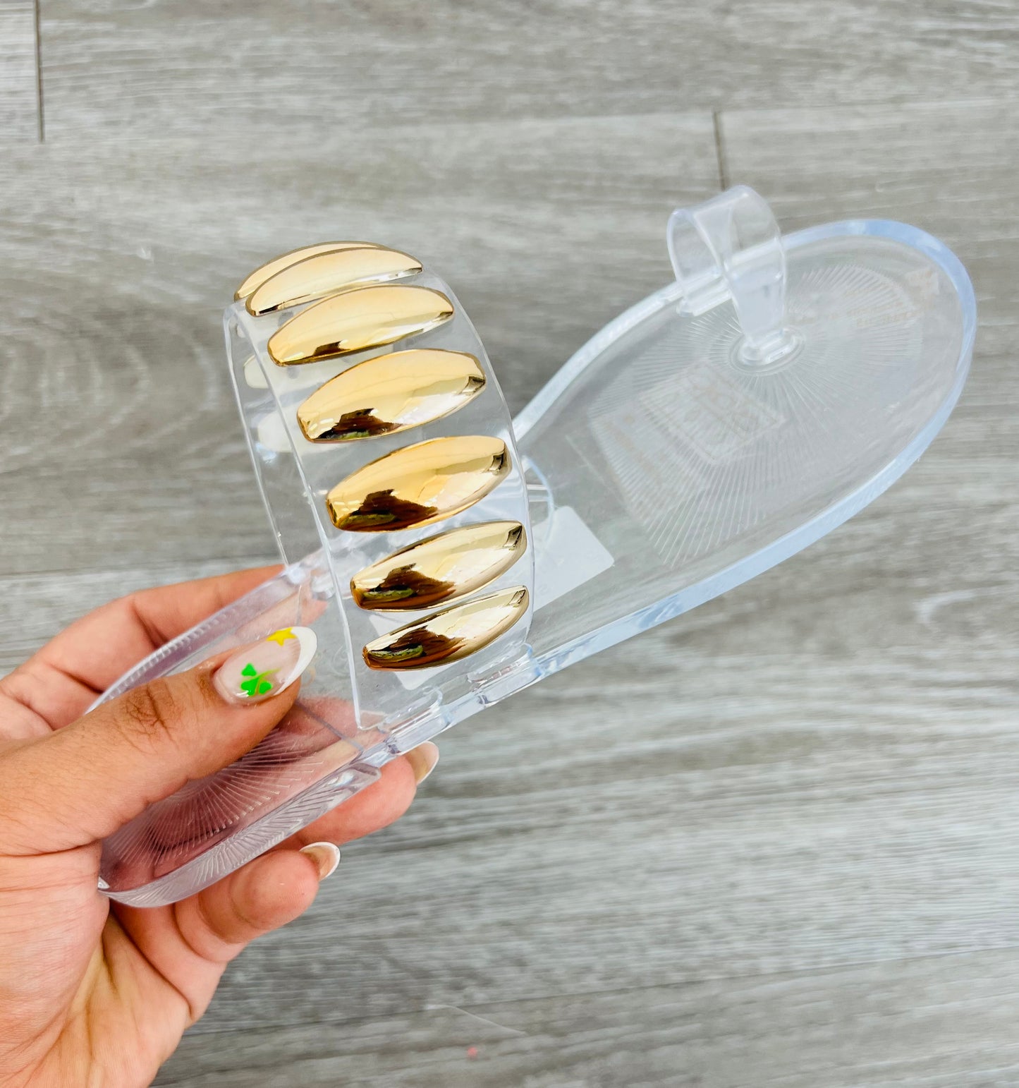 Clear Together Forever Sandals