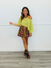 Asymmetric Hem Chiffon Poncho Top (Reg.) - 3 Colors
