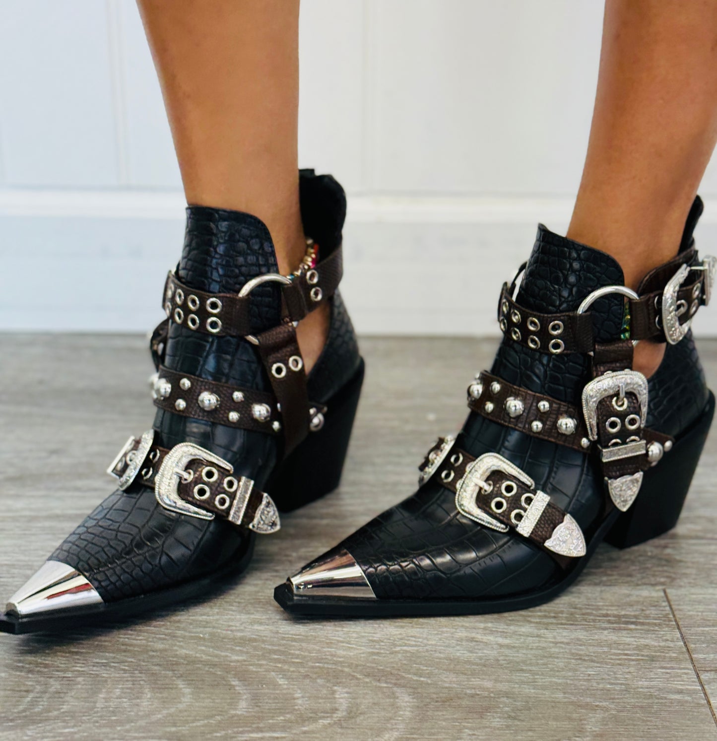 Black Midnight Maverick Boots
