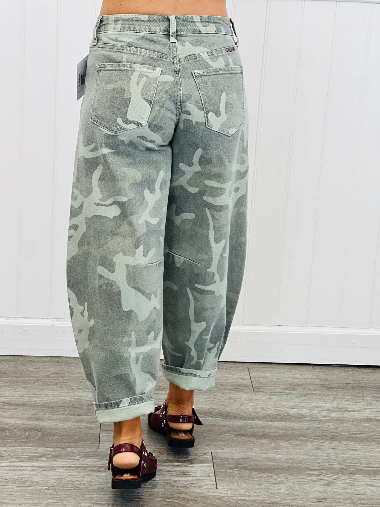 Camo High Waist Jeans (Reg.)