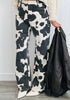 Cow Print Denim Jeans (Reg & Plus)-2 Colors