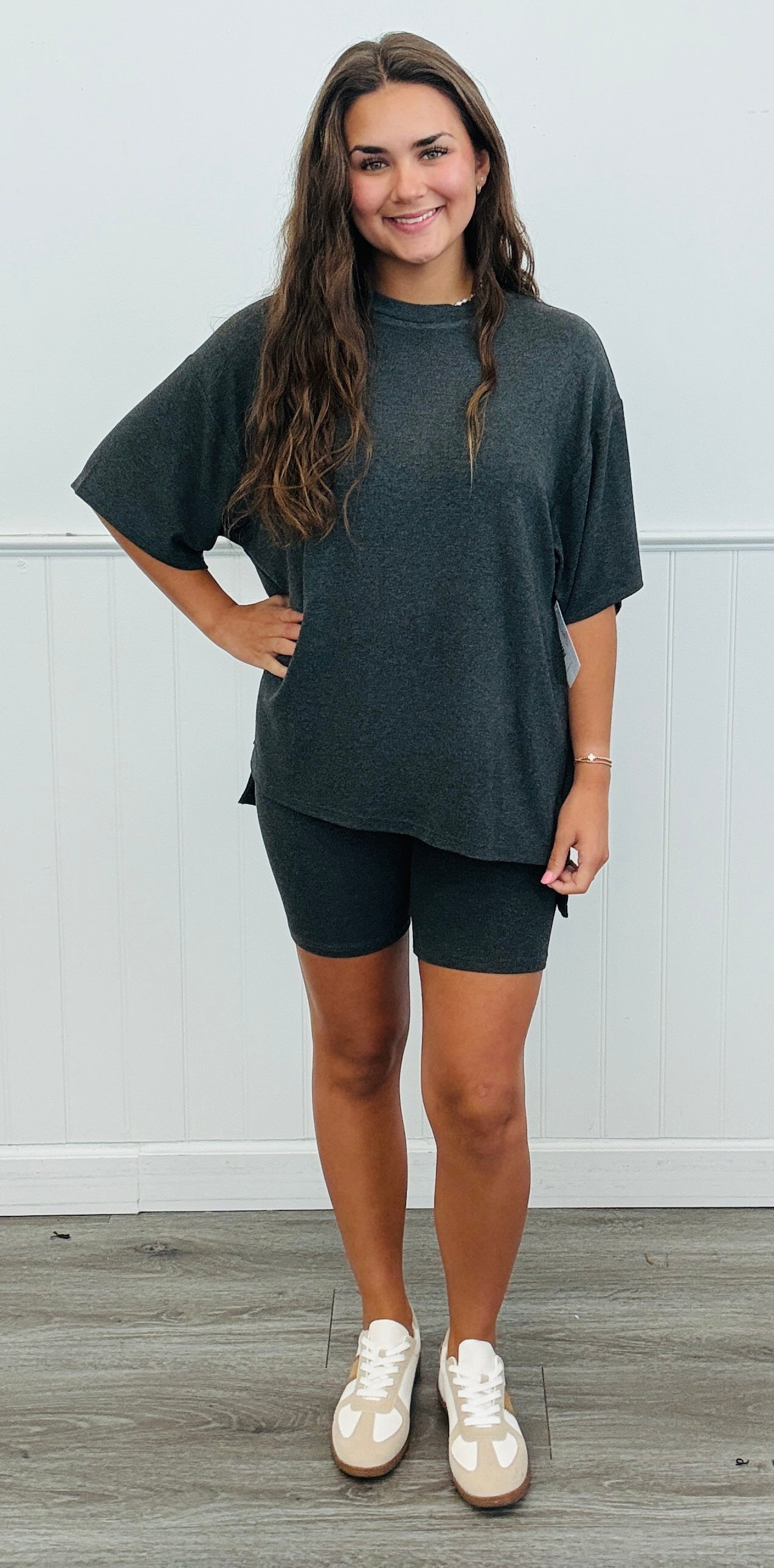Perfectly Comfy Biker Shorts (Reg & Plus)-2 Colors