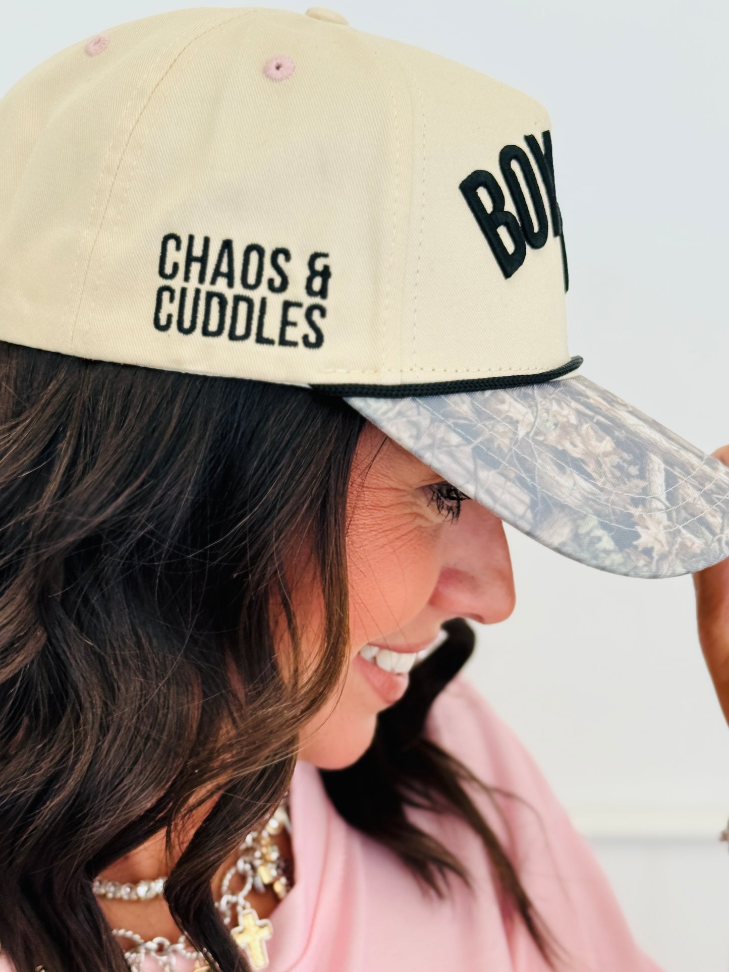 Boy Mom Camo Hat