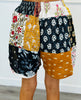 POL Multi Patchwork Shorts (One Size)