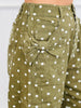 Denim Polka Dot Print Barrel Pants (Reg. and Plus) - 3 Colors