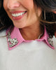 Light Pink Crystal Embellished Collar (OS)