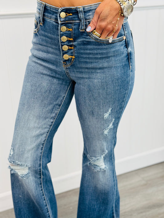Judy Blue Yes Please! Mid-Rise Jeans (Reg. & Plus)