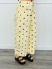 Yellow/Black Polka Dot Wide Leg Pants (Reg.)
