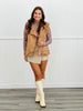 Faux Suede Fur Vest (Reg.)-2 Colors