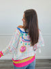 Plaid Darling Queen Pullover Top (One Size)