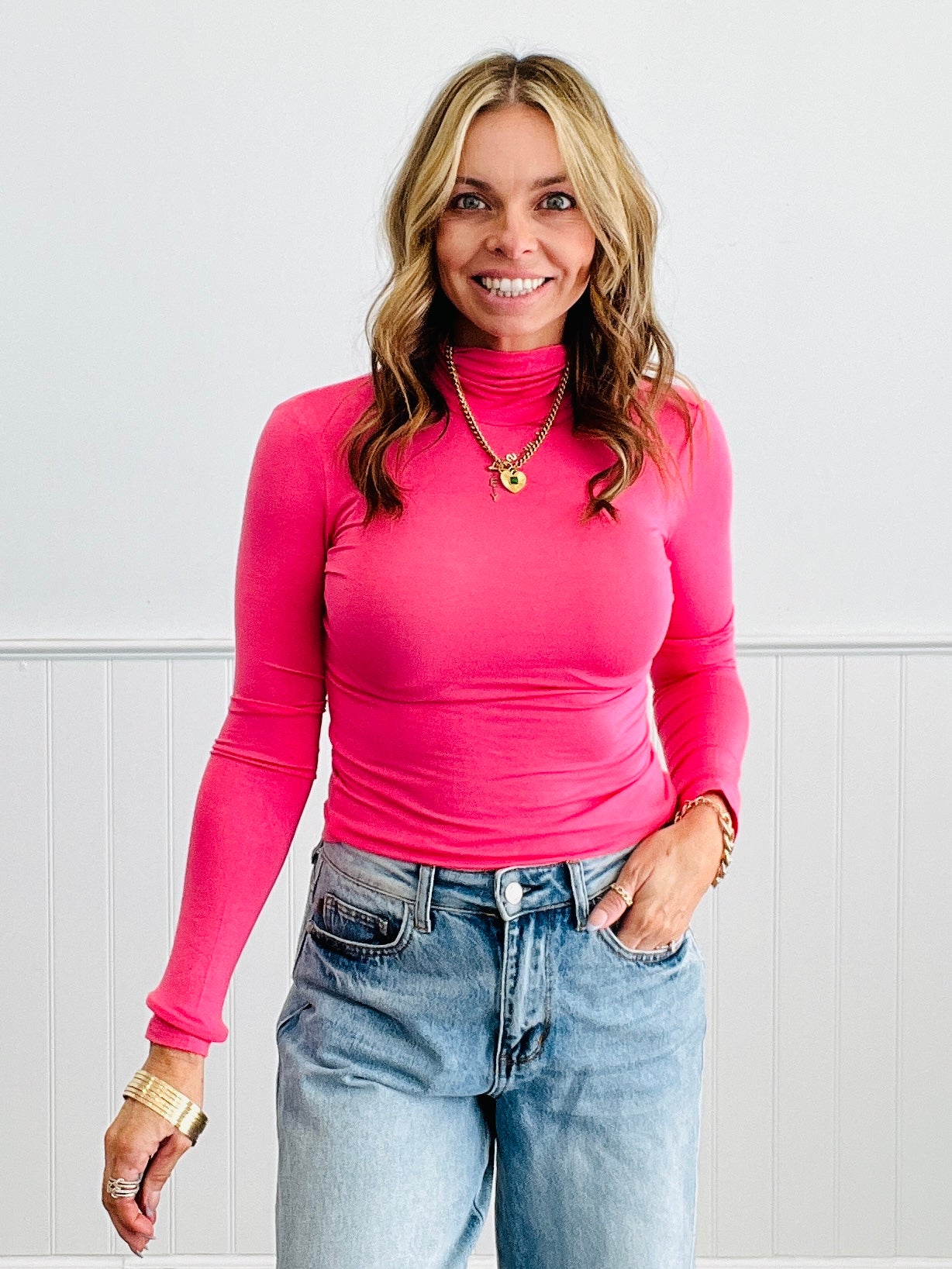 Essential Turtleneck LS Top Remix (Reg.)- 3 Colors