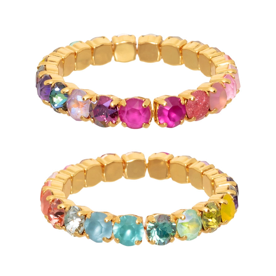 TOVA - The Oakland Stretch Bracelet in Candy Crush