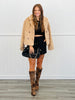 Latte Faux Fur Jacket (Reg.)