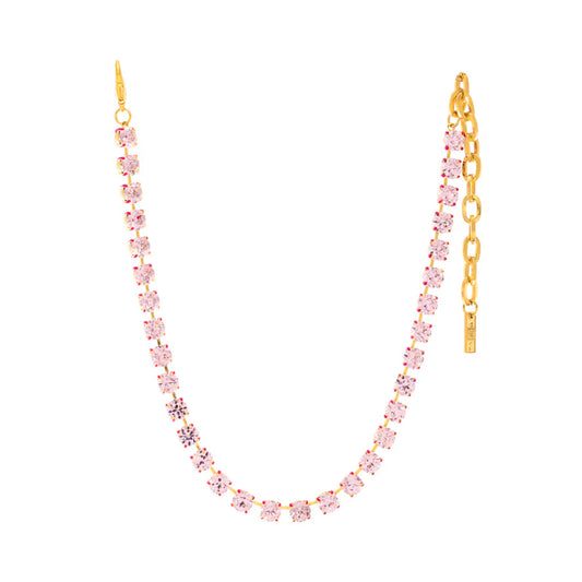 TOVA - The Supreme Oakland Necklace in Neon Pink