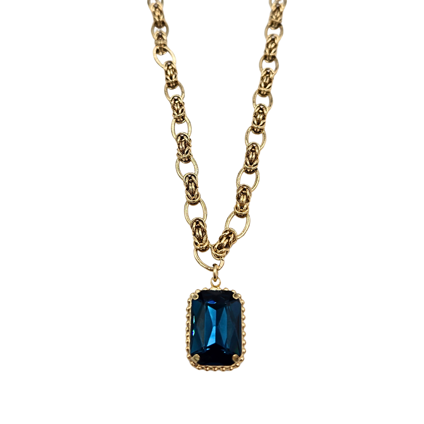 SIENNA - Sammy Necklace in Navy