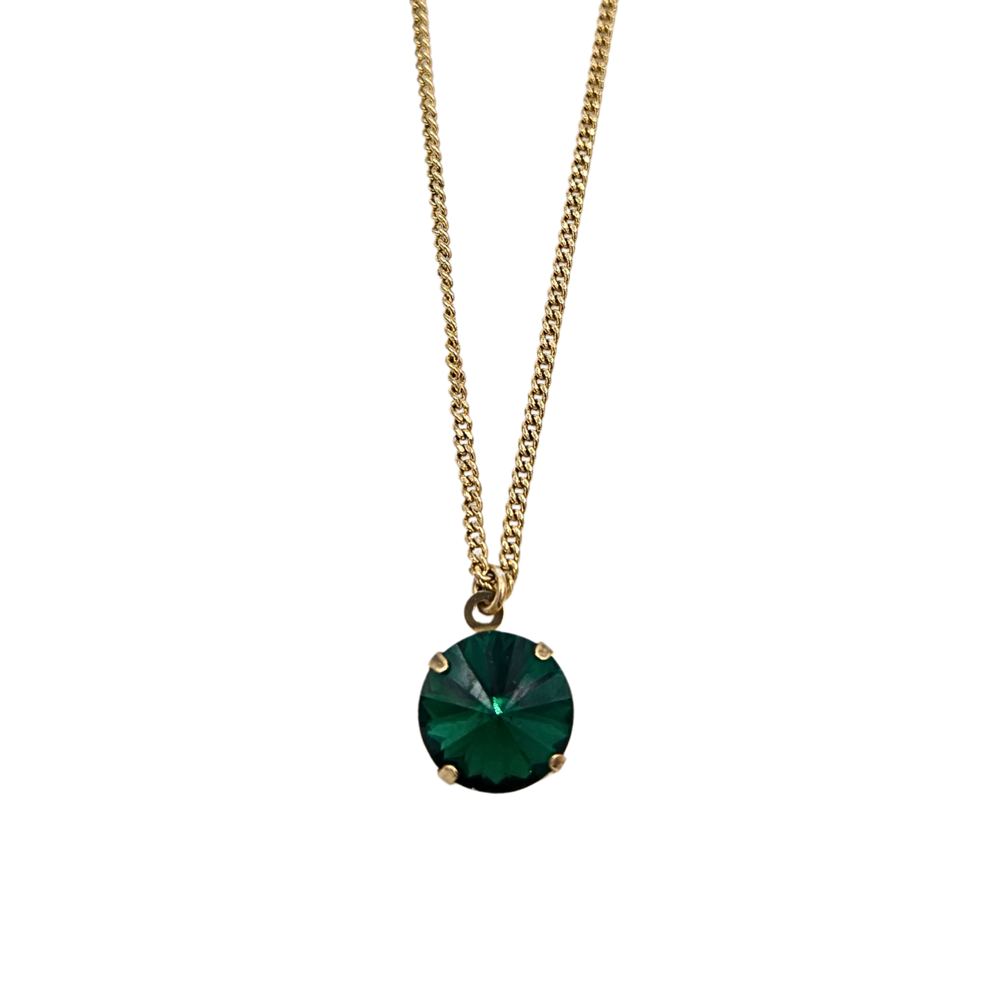 Sienna - Teddy Necklace in Green
