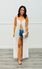 Vision in Lace Maxi Coverup Top (Reg.)-2 Colors