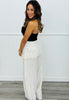 Beige Lace Polka Dot Pants (Reg.)