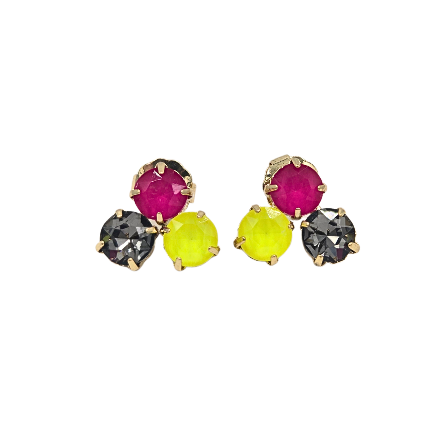 SIENNA - Tammy Earrings in Neon Mix
