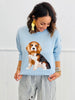 Blue Beagle Graphic Sweater (Reg.)