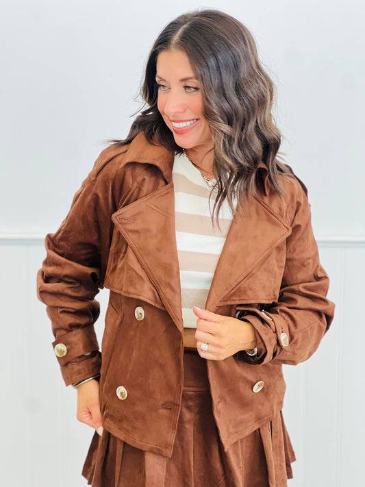 Chocolate Trench Coat (Reg.)