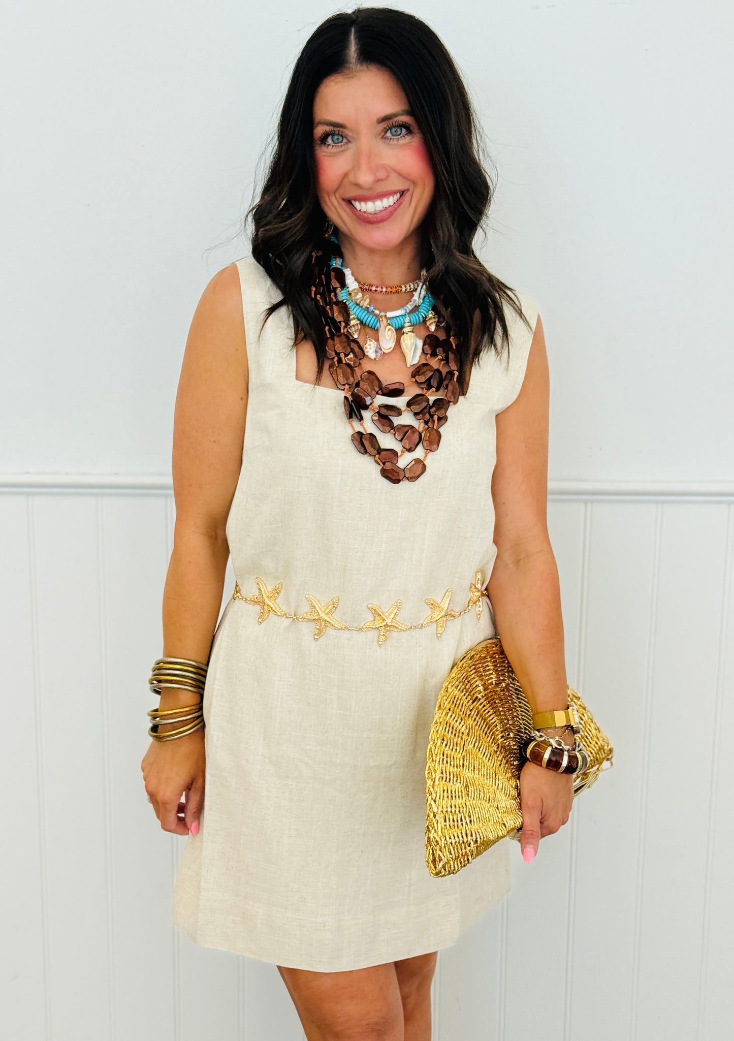 Oatmeal Mini Dress (Reg. and Plus)