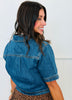 Risen Medium Denim Short Sleeve Top (Reg.)