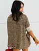 Leopard Ribbed Boxy Top (Reg. and Plus)