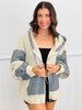POL Cream Stripe Sweater Cardigan (Reg.)