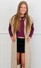 Mocha Wool Blend Maxi Cardigan (Reg.)
