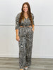 Brown Leopard Jumpsuit (Reg.)