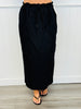 Urban Black Drawstring Skirt (Reg)
