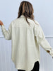 Natural Zipper Front Shacket (Reg.)
