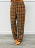 Brown/Orange Plaid Trousers (Reg & Plus)