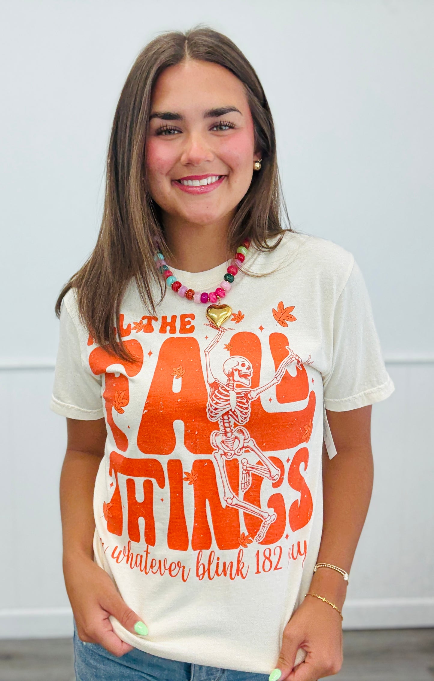 All The Fall Things Or Whatever Blink 182 Says Tee (Reg. & Plus)