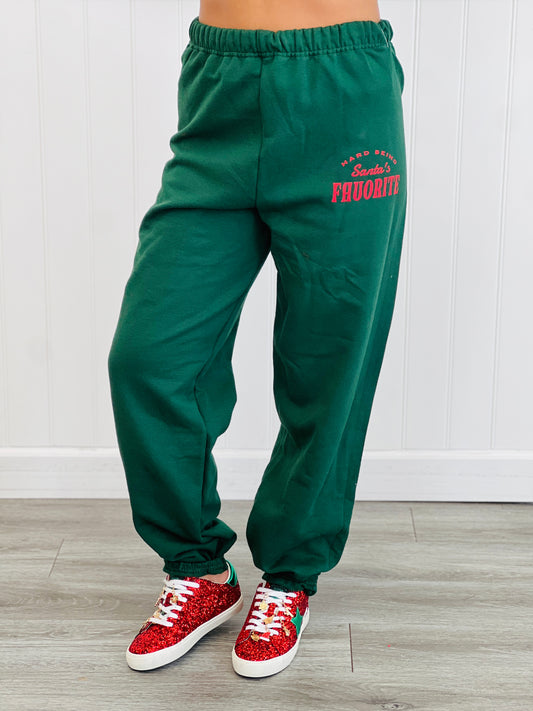 Santa's Favorite Joggers (Reg. and Plus)