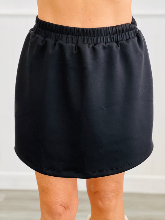 Black Mini Skort (Reg. and Plus)
