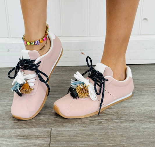 Pink All-Star Angel Sneakers