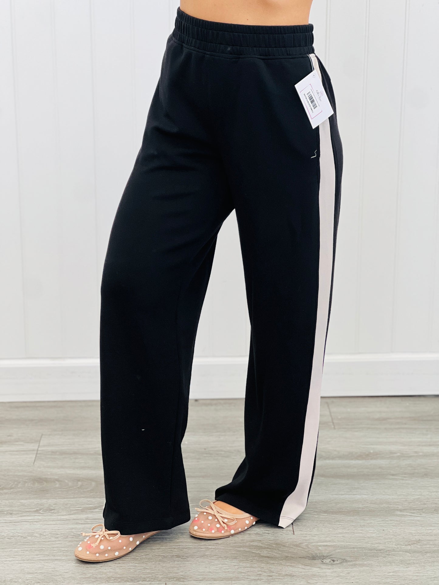 Scuba Modal Striped Active Pant (Reg.)-2 Colors