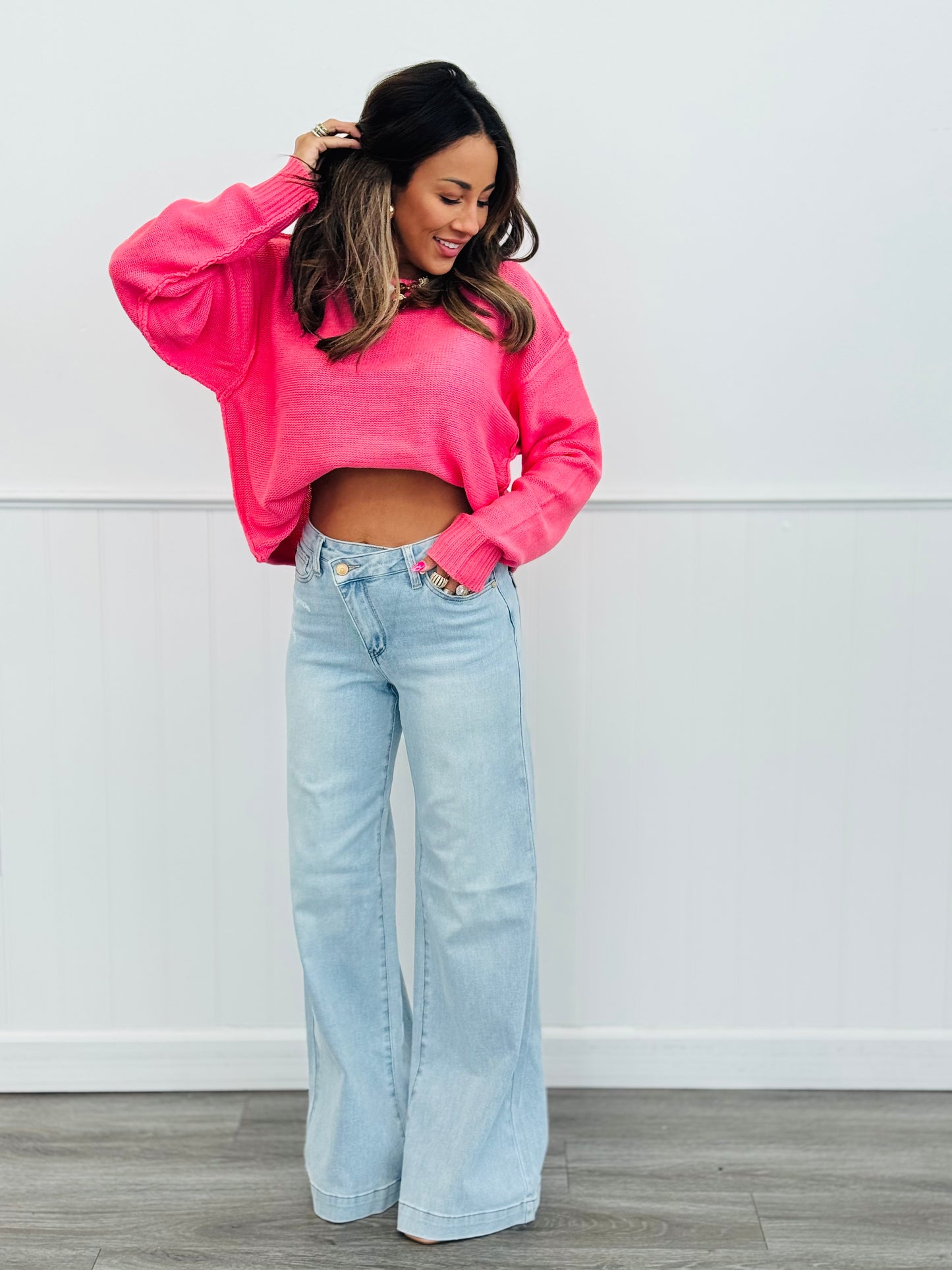 Boxy Embrace Oversized Sweater Top (Reg.)- 7 Colors