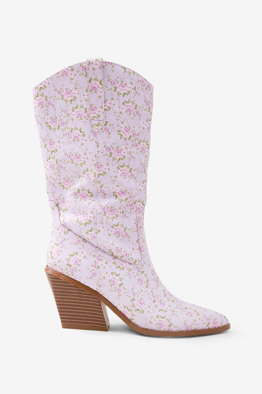 Lavender Forever in Bloom Boots