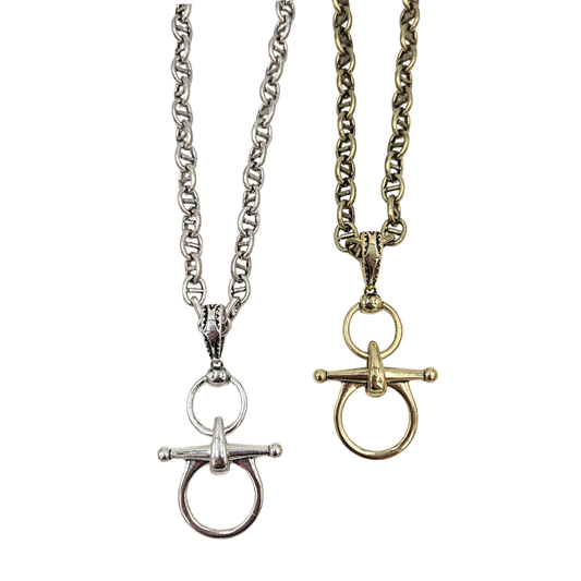 Bit Pendant Necklace (2 colors)