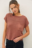 Chest Pocket Sweater Knit Top (Reg. and Plus) - 4 Colors