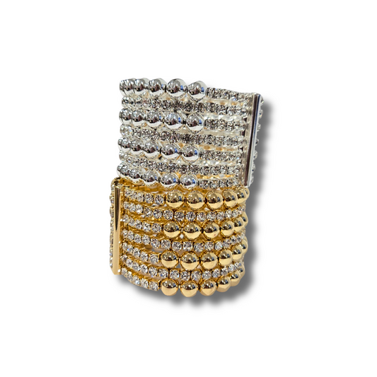 Crystal Ball Wrap Bracelet (2 colors)