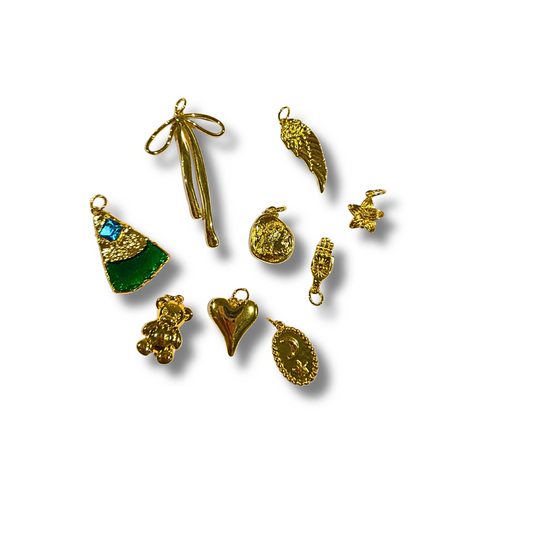 Charming Indeed Gold Charm Collection (9 options)