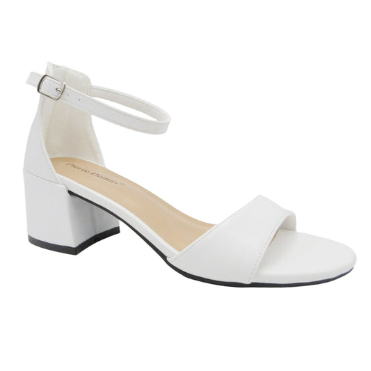 White Sweet Simplicity Heels