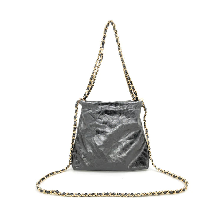 Black Slouchy Mood Handbag