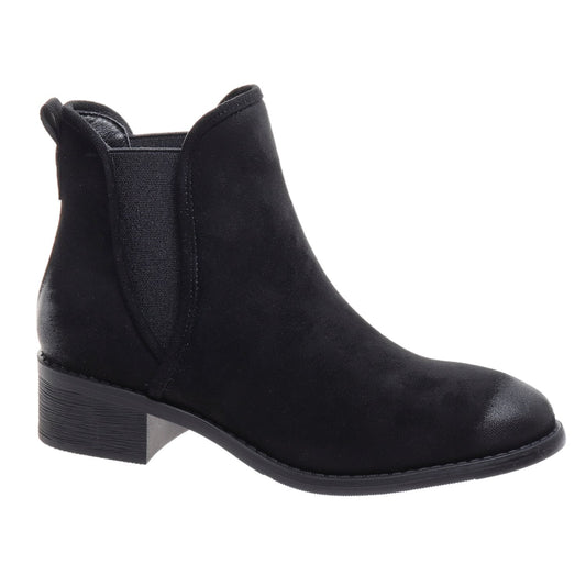 Black Suede Best Of You Booties